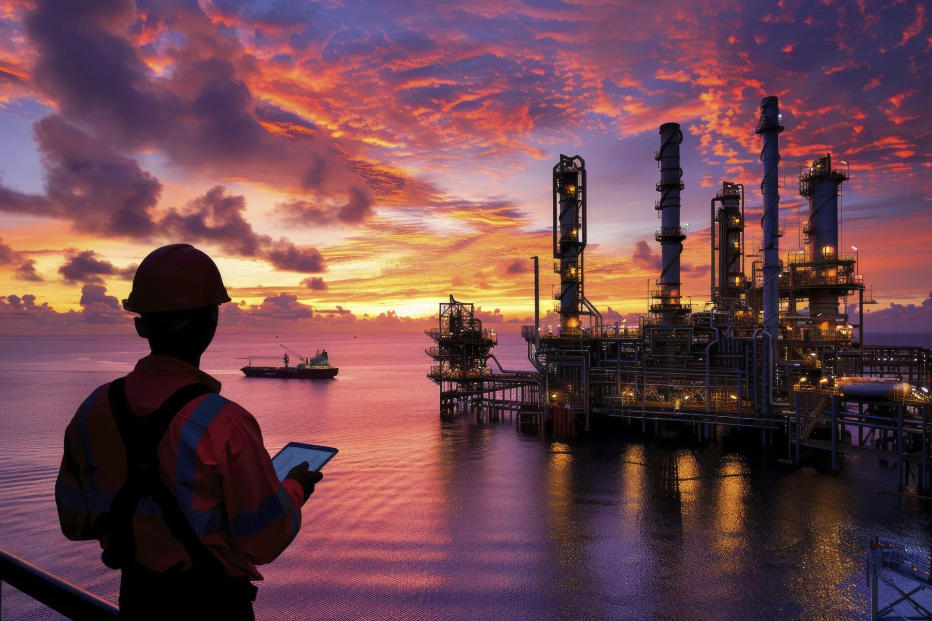 petroleum factory image
